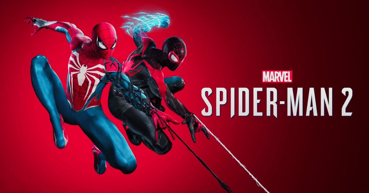 Marvels Spiderman 2 banner e1690742326962